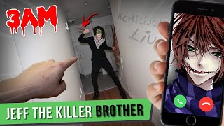 SCARY CALLING HOMICIDAL LIU ON FACETIME AT 3 AM JEFF THE KILLERS BROTHER [upl. by Trilley]