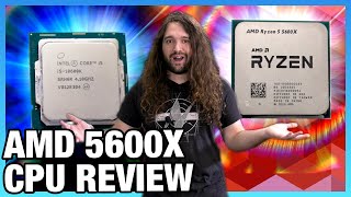 AMD Ryzen 5 5600X CPU Review amp Benchmarks  New Gaming Best amp Workstation Power [upl. by Askwith531]