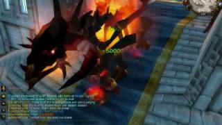 World Of Warcraft Deathwing in Stormwind [upl. by Jard]