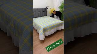 Upgrade Your Bedroom Pure Cotton Bed Cover Sets mattresscoversheet bedsheets CottonBedCovers [upl. by Edmanda]