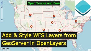 How To Add and Style WFS Vector Layer From Geoserver To OpenLayers Map [upl. by Oicnedif]