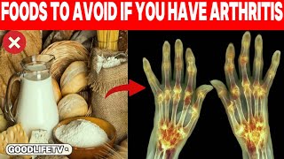 Say Goodbye to Arthritis Pain Cut These Foods [upl. by Aniretak608]