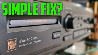 Sony MiniDisc Deck JE510  Disc Read Fault Repair Clean and Light Service [upl. by Gamal]