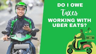 How Do Taxes Work with UberEats [upl. by Nnybor496]