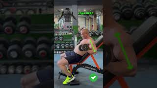 quotPerfect Your Incline Bicep Curls Mistakes amp Correctionsquot [upl. by Dworman]