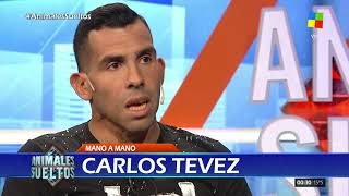 Carlos Tevez quotMessi nos sorprende a nosotros mismos es de otro planetaquot [upl. by Valina]