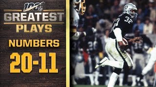 100 Greatest Plays Numbers 2011  NFL 100 [upl. by Ayhdiv]