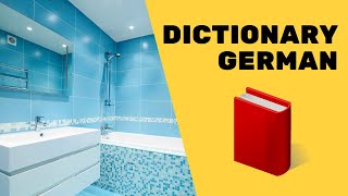 WÖRTERBUCH DEUTSCH Badezimmer ⭐⭐⭐⭐⭐ Deutsch mit Untertiteln [upl. by Lonee221]