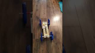 Mousetrap car racer  Home school project Grade 8 Science experiment [upl. by Joappa]