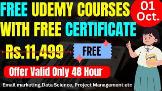 Udemy Free Courses With Free Certificate  Learn New Skills Online  Beginner to Advance Course [upl. by Konyn28]