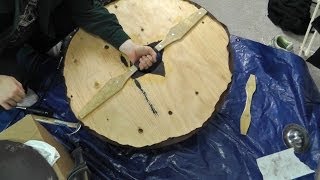 How to make a Viking shield on a budget [upl. by Otsugua]