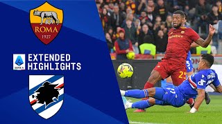 Roma vs Sampdoria Extended Highlights  Serie A  CBS Sports Golazo [upl. by Kenleigh]