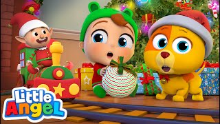 Santas Little Christmas Elf  LittleAngel Kids Songs amp Nursery Rhymes [upl. by Notlehs]