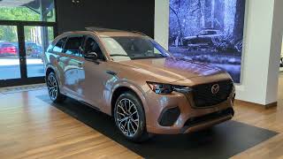 All New 2025 Melting Copper Mazda CX70 Walk Around [upl. by Delacourt]