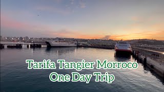 Tarifa Spain to Tangier Morroco One Day Trip by FRS [upl. by Maiah643]