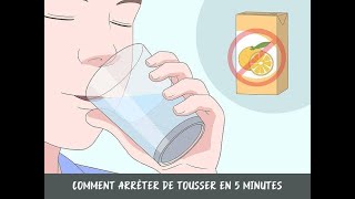 Comment arrêter de tousser en 5 minutes [upl. by Orvas]