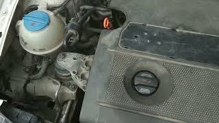 Volkswagen Replace Thermostat amp Fix Leak on Cooling System [upl. by Enirbas555]