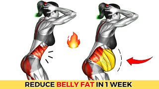 DONUT BELLY FAT Exercises in The Morning ➜ 30 Minute STANDING Weight Loss Workout Hanging Belly [upl. by Assirac902]