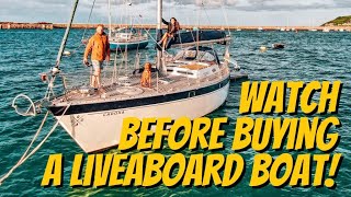 5 Reasons NOT to buy a live aboard sailing boat  Watch before you buy [upl. by Amilb390]