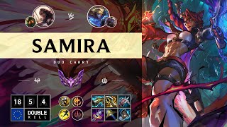 Samira ADC vs Ezreal  EUW Master Patch 1414 [upl. by Bloxberg799]