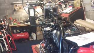 Yamaha XJR 1200 after carb Synch [upl. by Linnie]