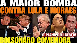 TRUMP E MUSK CUMPRIU PRISÃO SAIU NESSE DOMINGO MORAES E LULA RECEBE PIOR NOTÍCIA de BOLSONARO [upl. by Ileyan]