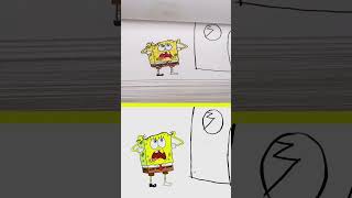 DoodleBob VALT SpongeBob aan in het echt  Nickelodeon Nederlands  SpongeBob  shorts [upl. by Ralli]