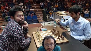 How Nakamura swindled Vidit Gujrathi  Tata Steel Chess India 2022 Blitz  Commentary by Sagar [upl. by Nauaj]