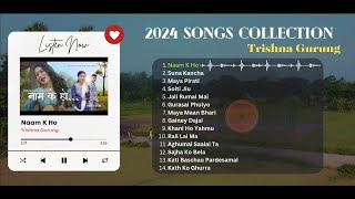 TRISHNA GURUNG  2024 LATEST SONGS COLLECTIONS [upl. by Allecsirp]