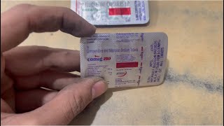 Comig 250 mg Tablet uses  price  composition  dose  side effects  review  in hindi [upl. by Ecinahs266]