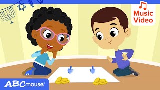 🕎 Hanukkah Oh Hanukkah Light the Menorah amp Spin the Dreidel  Festive Song for Kids  ABCmouse 🎉 [upl. by Sim]