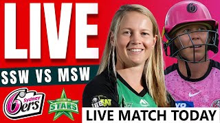 T20 Spring Challenge  Sydney Sixers Women vs Melbourne Stars Women13th Match Live Cricket Match [upl. by Kinnard]