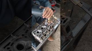 Head cylinder valve seat setting [upl. by Maurits]