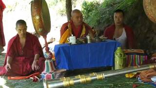 Buddhist Pray Wheel Consecration Ceremony Bhutan [upl. by Safoelc668]