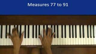 Soler Sonata No90 in F Sharp Major Piano Tutorial SPED [upl. by Krug]