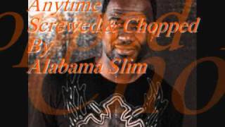 Anytime Brian McKnight Screwed amp Chopped By Alabama Slim [upl. by Niltak]