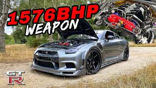 THE 1576BHP JDM NISSAN R35 GTR STREET MONSTER [upl. by Hyman]