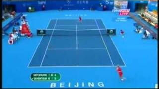 Elena Dementieva vs Kimiko DateKrumm 3rd Set Highlight [upl. by Filippo]