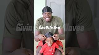 Giving my son 360 waves [upl. by Napra]