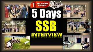 5 Days SSB Interview Process with Full Explanation Complete SSB Interview Procedure [upl. by Acinhoj247]