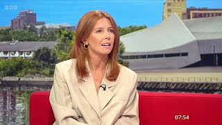 Stacey Dooley 222 A Ghost Story West End Stage Play Actress On BBC Breakfast 20052024 [upl. by Tony341]