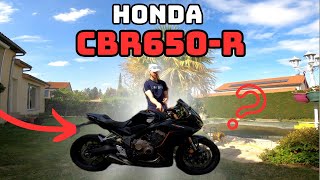 HONDA CBR650R  UNE PETITE SPORTIVE PLAISANTE [upl. by Eeliah]