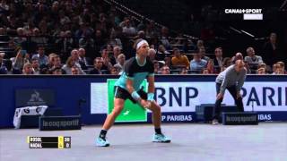 ParisBercy Masters 2015  Rafael Nadal vs Lukas Rosol 116 Finale Highlights HD [upl. by Kadner]