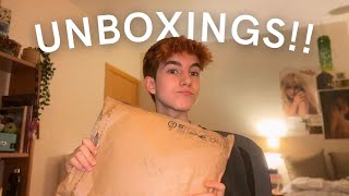 días de UNBOXINGS  vlog fitness y reading era [upl. by Livvi]