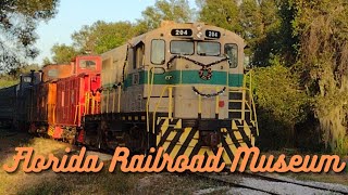 Florida Railroad Museum Pumpkin Patch Express at Dickey Road [upl. by Eniloj]