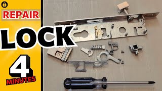 repair and mortise lock just in 4 minutes install door lock [upl. by Tadeas413]