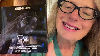 Tim Burton Corpse Bride Beaming Butterfly Highlighter try on amp WINX amp Hello Kitty Reviews  ASMR [upl. by Angi790]