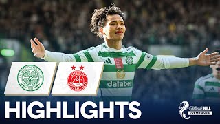 Celtic 22 Aberdeen  Sokler amp Shinnie Bring It Back To Equalise  William Hill Premiership [upl. by Siraj]