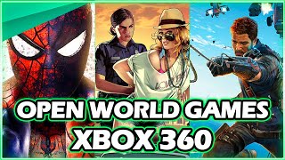 TOP 20 BEST OPEN WORLD GAMES ON XBOX 360  BEST XBOX 360 GAMES [upl. by Annaear]