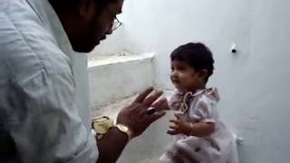 baby arguing with grandfather try not to aww [upl. by Vic]